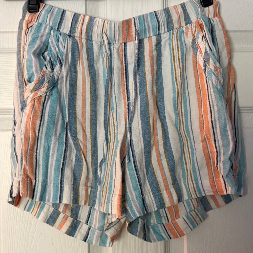 Striped Multicolor Women's Shorts